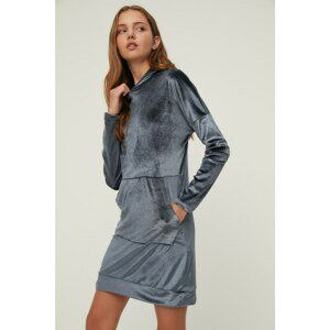 Trendyol Anthracite Knitted Dress