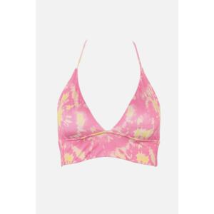 Trendyol Tie-Dye Weightlifting Bikini Top