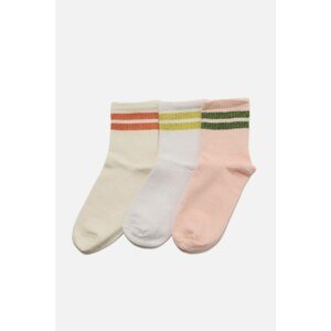 Trendyol 3-Pack Shimmer Detailed Socks