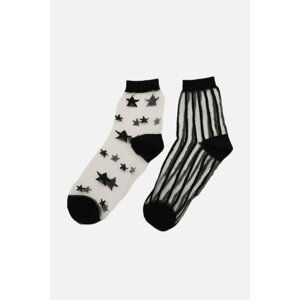 Trendyol 2-Pack Patterned Socks