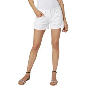 Pepe Jeans Shorts Siouxie Pl800685Ta8 White - Women