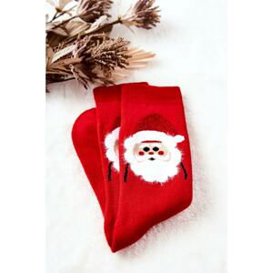 Men's Santa Claus Socks Red