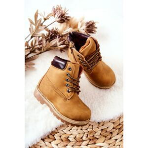 Children's Trapers Boots Camel Milos