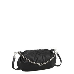 LUIGISANTO Black handbag with a handle