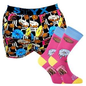 Men's shorts art sports rubber and socks Styx candies (BH1252)