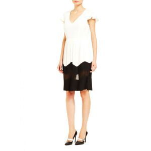 Trussardi Jeans Dress 56D00334-1T003542 White - Women