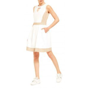 Trussardi Jeans Dress 56D00367-1T003637 White - Women