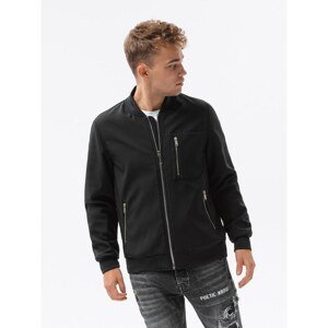 Ombre Clothing Men's mid-season bomber jacket