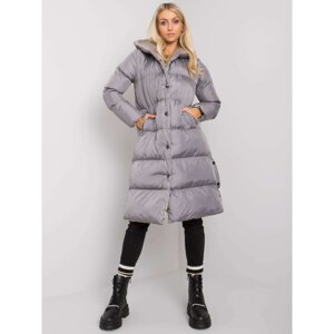 Dámska bunda Fashionhunters i523_LC-KR-2409.27Xciemny szary