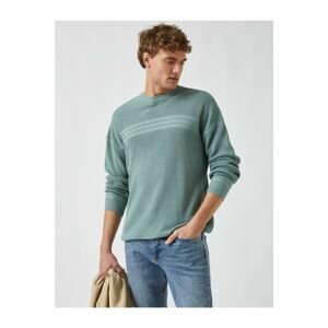 Koton Sweater - Turquoise - Regular fit