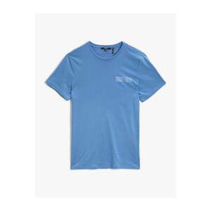 Koton T-Shirt - Blue - Regular fit