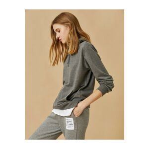 Koton Hooded Pocket Sweatshirt