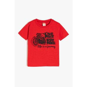 Koton Red Baby Boy T-Shirt