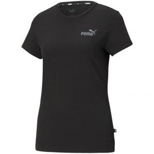 Puma T-Shirt ESS+ Embroidered Tee Black - Women