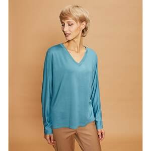 Click Woman's Blouse Marea Turquoise