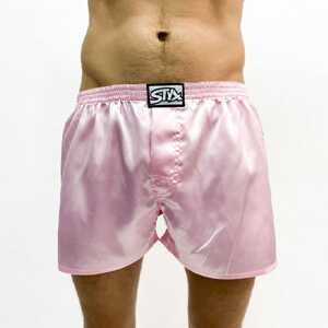 Men's shorts Styx classic rubber satin pink (C1160)