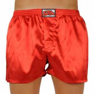 Men's shorts Styx classic rubber satin red (C663)