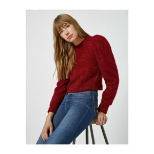 Koton Women's Burgundy Sweater