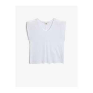 Koton Women's White T-Shirt