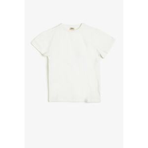 Koton Ecru Boy T-Shirt