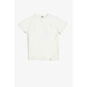 Koton Ecru Boy T-Shirt