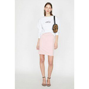 Koton Belt Detailed Skirt