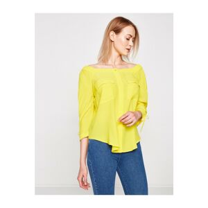 Koton Blouse - Yellow - Regular fit