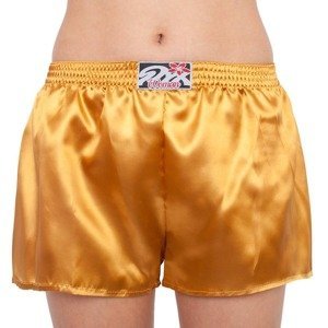 Women's shorts Styx classic rubber satin gold (L685)