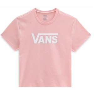 Vans T-shirt Gr Flying V Crew Gir Powder Pink - Girls