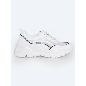Big Star Woman's Sports Shoes 207615 Cream Woven-101