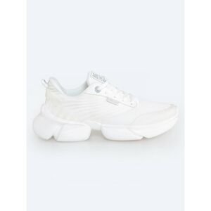 Big Star Woman's Sports Shoes 207790 Cream Woven-101