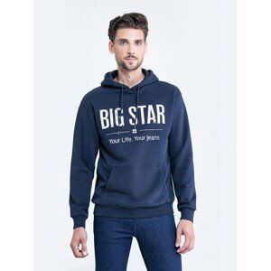 Big Star Man's Hoodie 154553 Blue-403