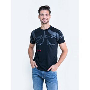 Big Star Man's T-shirt_ss T-shirt 150727  Knitted-906