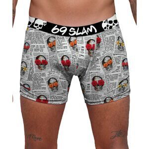 Men's Boxers 69SLAM fit newspaper (MBYNSK-PO)