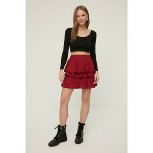 Trendyol Claret Red Skirt