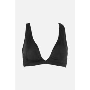 Trendyol Black Triangle Bikini Top