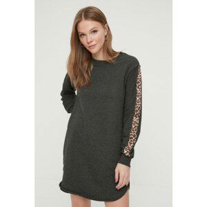 Trendyol Anthracite Knitted Dress