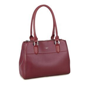 LUIGISANTO Maroon eco-leather handbag