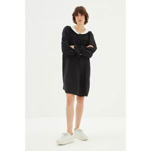 Trendyol Black Collar Detailed Dress