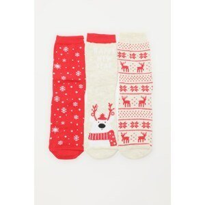 Trendyol 3-Pack Christmas Themed Socks