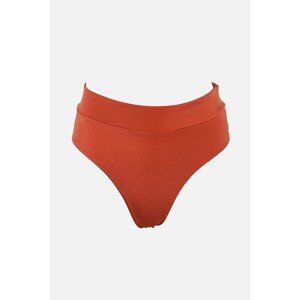 Trendyol Cinnamon High Waist Bikini Bottom