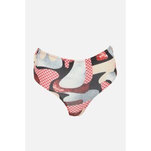 Trendyol Multicolored Bikini Bottoms With Cut Out Detail At The Waist