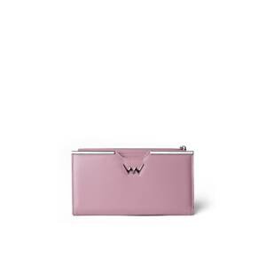 Large wallet with clasp Light pink Nadine