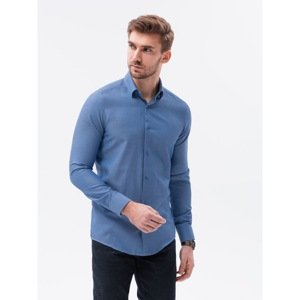 Ombre Clothing Men's elegant shirt with long sleeves K592