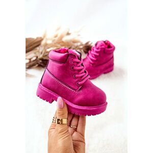 Powder Warm Children's Boots Fuchsia Dexter