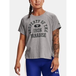 T-shirt Under Armour UA Prjct Rock Property Of SS-GRY - Women