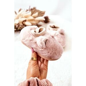 Warm fleece with seams Light pink Dessi