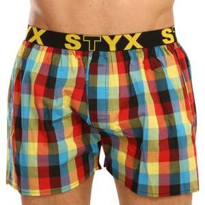 Men's shorts Styx sports rubber multicolored (B902)