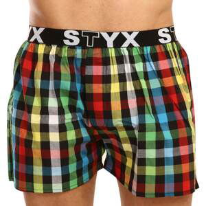 Men's shorts Styx sports rubber multicolored (B907)