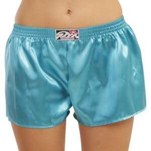 Women's shorts Styx classic rubber satin blue (L967)